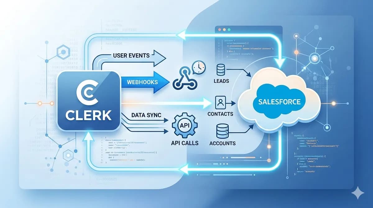 Salesforce Blog: Clerk Salesforce Integration with Webhooks and API Calls