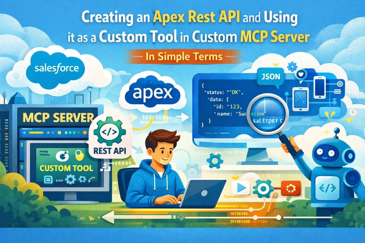 Creating an Apex Rest API and using it as a custom tool in Custom MCP Server