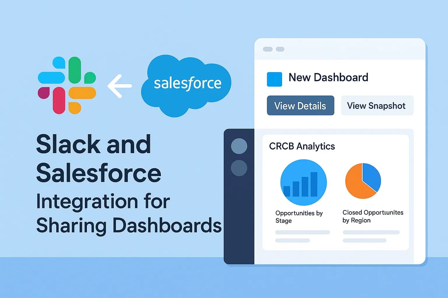 Slack and Salesforce Integration for Sharing Dashboards